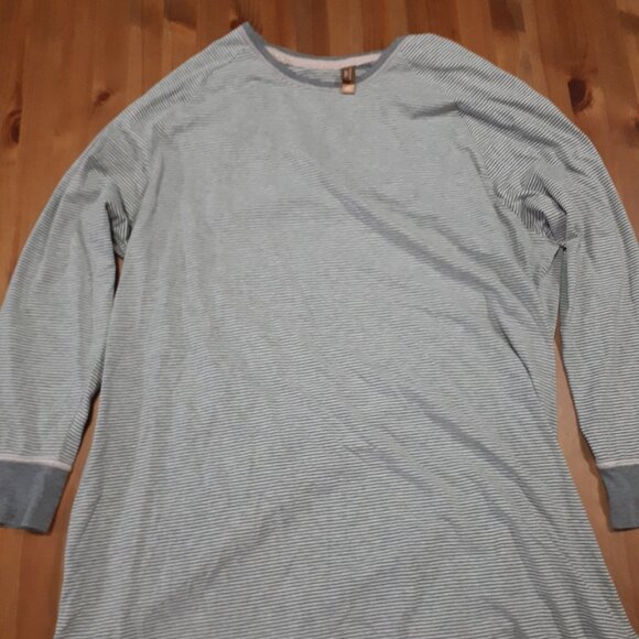 Long Sleeve Striped Pajama Shirt - Picture 1 of 1